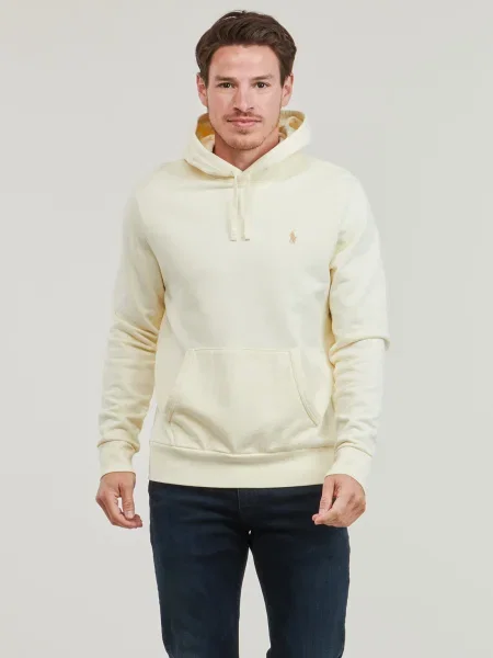 Froté mikina Polo Ralph Lauren béžová
