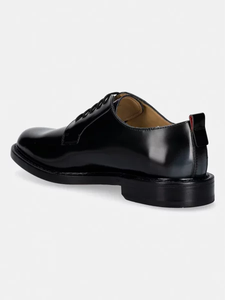 HUGO pantofi de piele Lysander negru