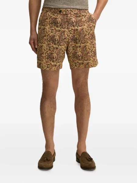 Pantaloni scurți Brooks Brothers cu imagine cu model paisley