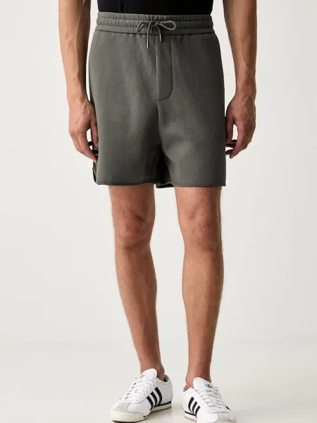 Armani Exchange pantaloni scurți de trening pentru bărbați verde