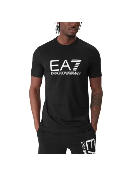 Tričko Ea7 Emporio Armani černé