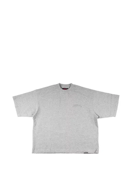 Tricou Godspeed cu broderie gri