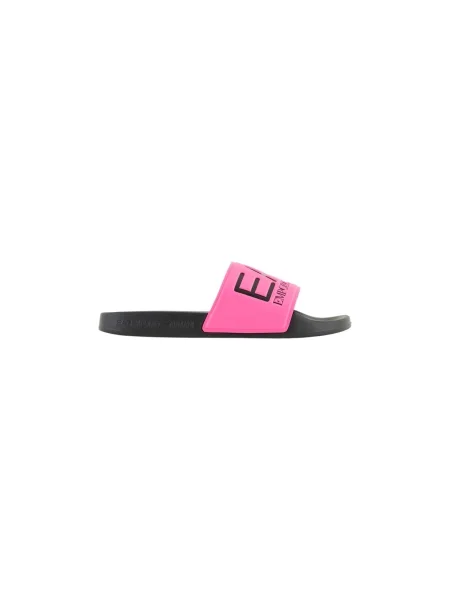 Emporio Armani Water Sports Visibility flip-flop fluo / fekete flip-flop Water Sports Visibility rózsaszín