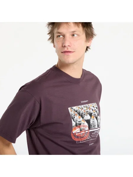 Tricou Vans Style Tips SS Tee Dark Port M