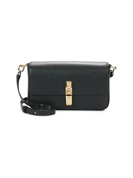 Crossbody torbica Furla črna