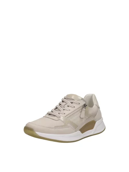 Sneakersy Gabor skórzane beżowe