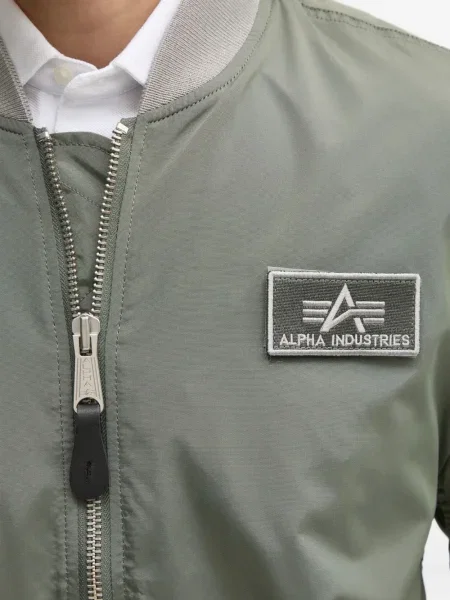 Geacă bomber Alpha Industries verde