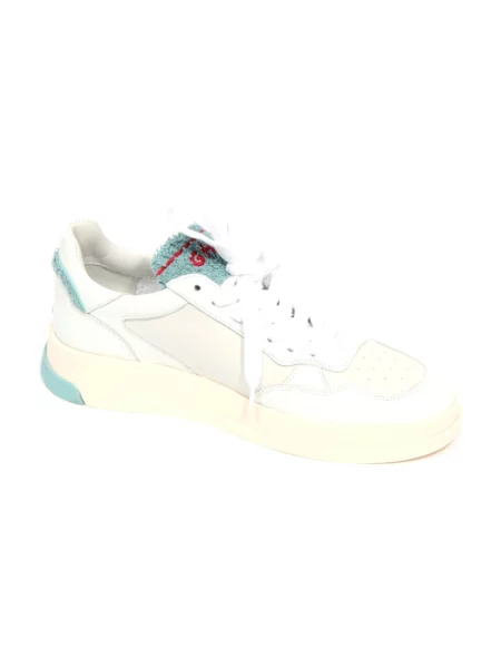 Sneakersy Ghoud skórzane białe
