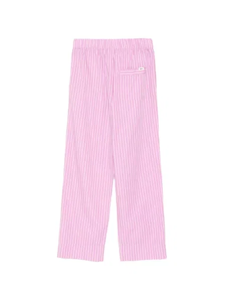 Pantaloni Tekla din poplin roz