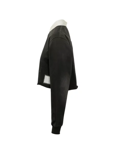 Tricou polo Woc cu aplicații negru