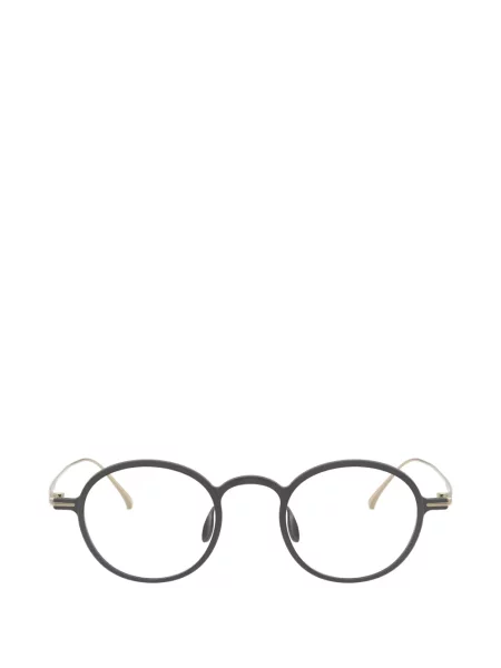 Ochelari de soare rotunzi Giorgio Armani auriu