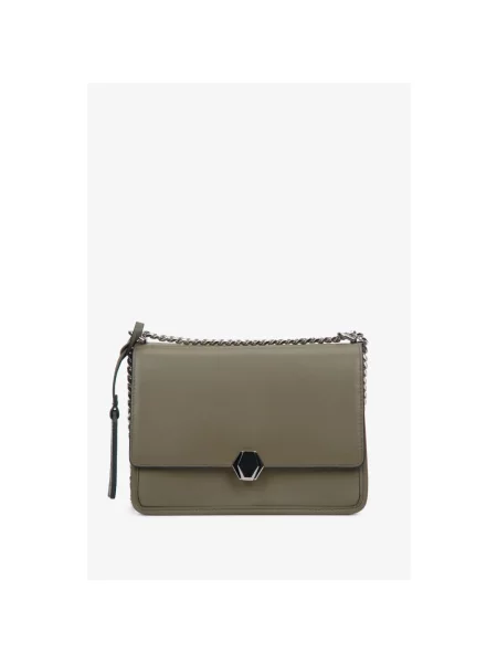 Сумка шкіряна Estro зелена