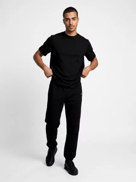 Pantaloni Lacoste conici negru