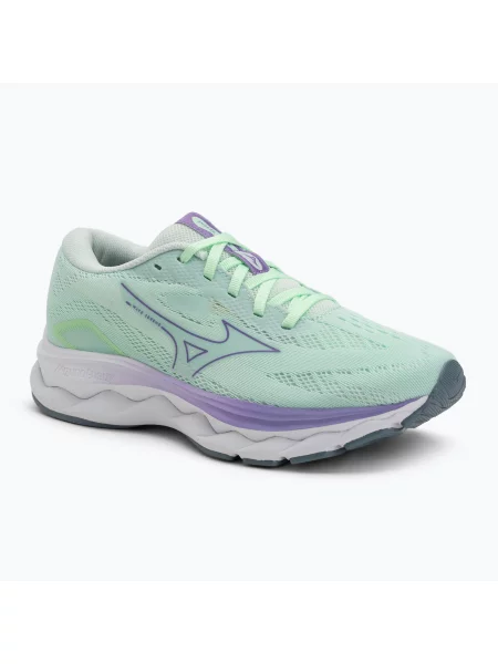 Дамски обувки за бягане Mizuno Wave Serene neo mint/paisley purple/citadel зелено
