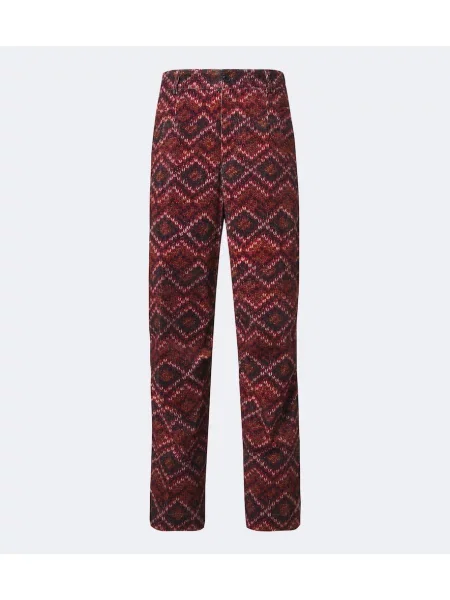 Pantaloni Dries Van Noten de catifea cord cu imagine