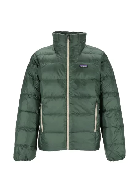 Prošívaný bunda Patagonia zelená