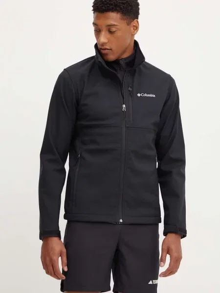 Columbia geacă softshell pentru bărbați Ascender Softshell negru