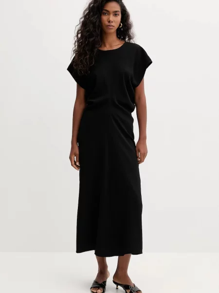 Marella rochie maxi drept negru