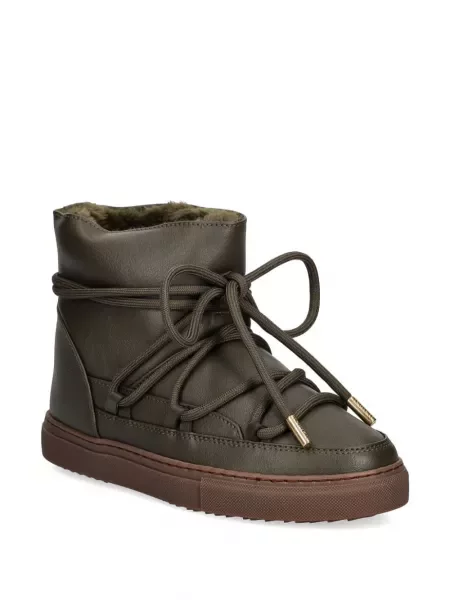 Botine Inuikii din piele verde