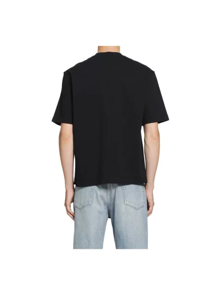 Koszulka Stone Island z krótkim rękawem z kamieniami czarna