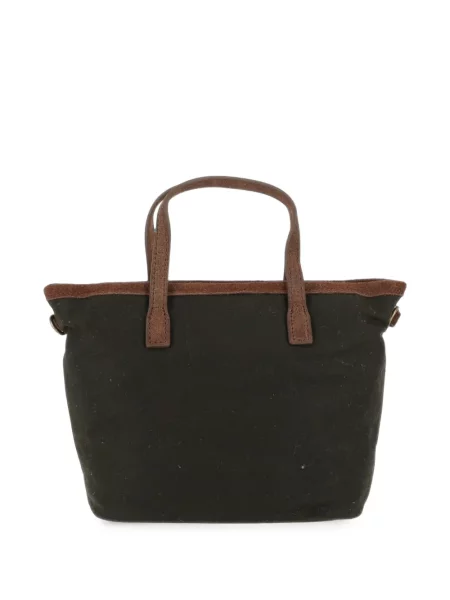 Geantă shopper Mc2 Saint Barth cu autograf negru