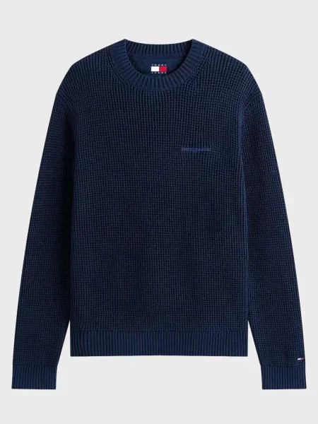 Светр Tommy Jeans чанкі синій