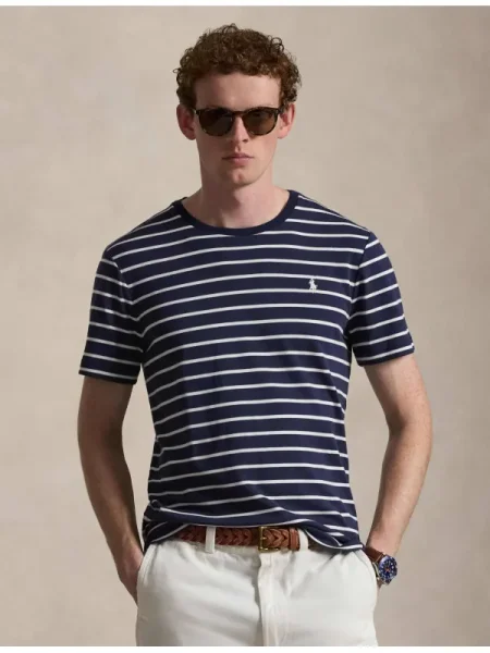 POLO RALPH LAUREN Póló | Custom slim fit kék