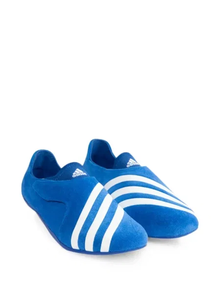 Yoga hanorac Adidas cu broderie cu bretele albastru