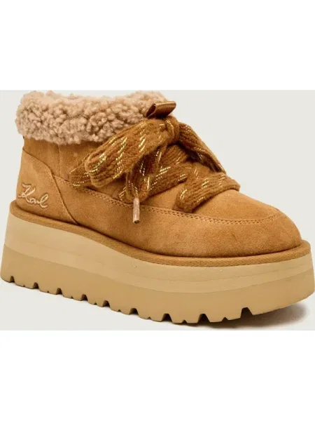 Karl Lagerfeld cizme de iarnă SKYLAR maro