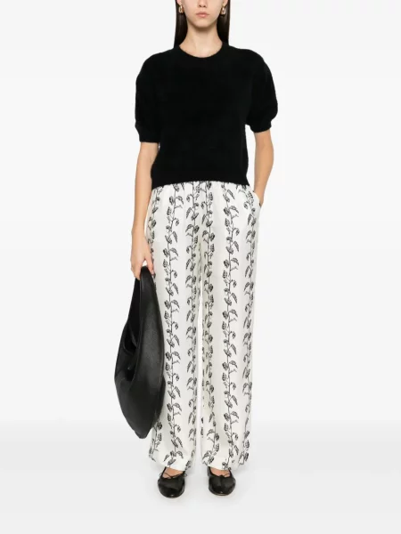 Top Lisa Yang tricotate negru