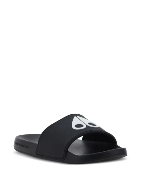 Papuci Moose Knuckles cu autograf negru