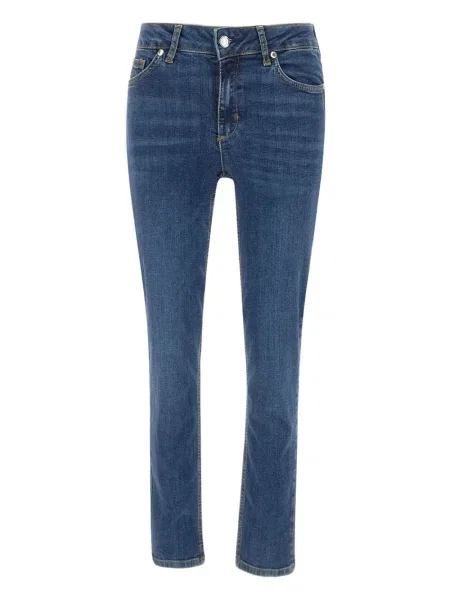 Pantaloni Liu Jo cu 5 buzunare albastru