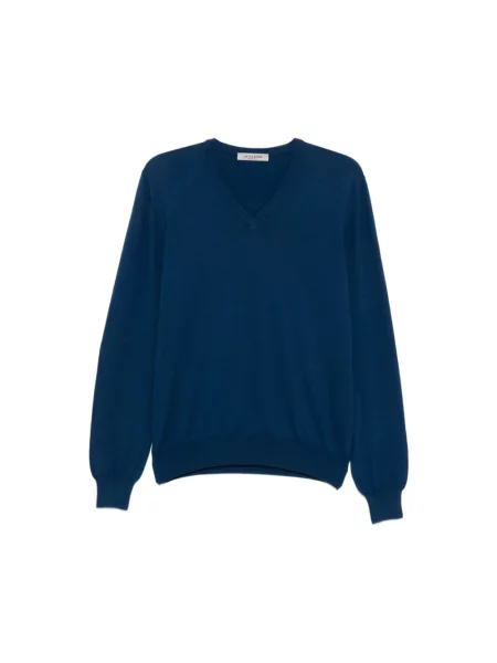 Sweter La Fileria niebieski