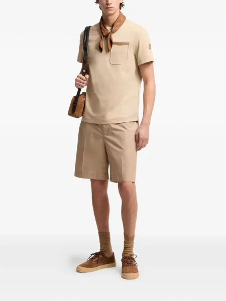Tricou Moncler din piele