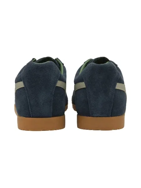 Pantofi Gola din piele de căprioară albastru