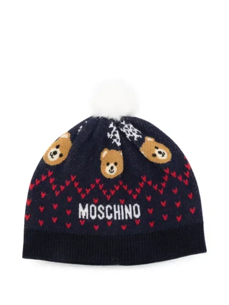 Czapka dziecięca Moschino niebieska