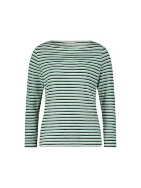 Sweter Betty & Co w jednolitym kolorze zielony