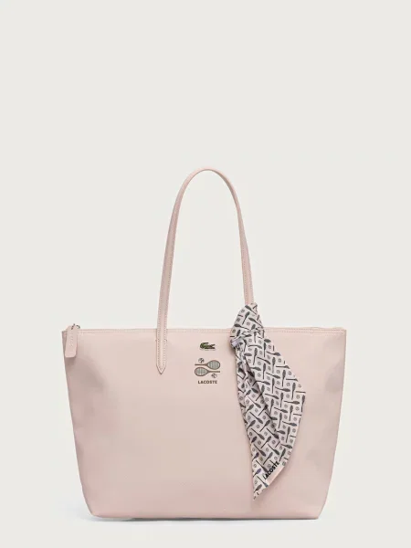 Lacoste geantă shopper pentru femei roz