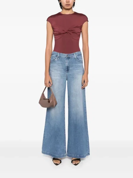 Plačių klešnių džinsai Ag Jeans