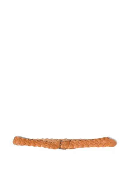 Kožni remen Miu Miu smeđa