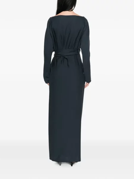 Rochie maxi Cortana plic albastru