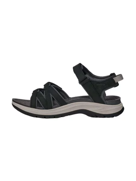 Sneakerși Teva din piele negru