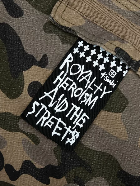 Šortky cargo Ksubi s potiskem zelené