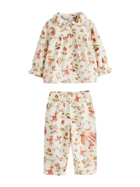Next Pijamale ecru / mai multe culori