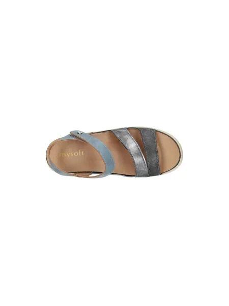 Sandale Mysoft plava