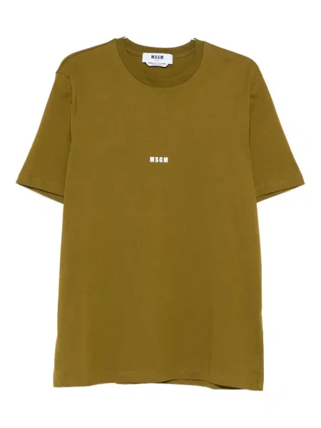Tricou Msgm cu imagine verde