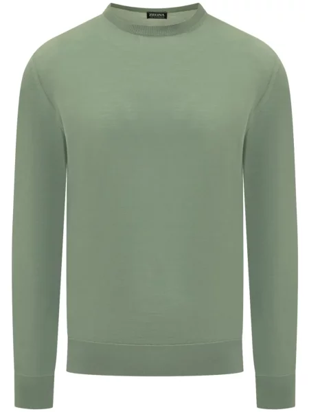 Pulover Zegna de lână verde