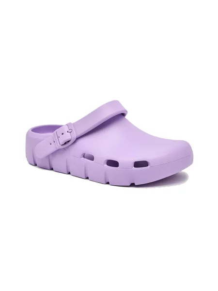 Birkenstock Birki Flow Big EVA Regular Fit Crocus Dzieci Sandały Birkenstock Size: 31 fioletowy