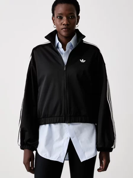 Adidas Originals hanorac cu pentru femei Lace Injection negru