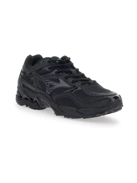 Sneakers Mizuno Wave Mustang LS Tech Black/ Iron Gate/ Metallic Gray EUR 45 czarne